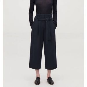 COS 2 Paperbag Wide Leg Culottes